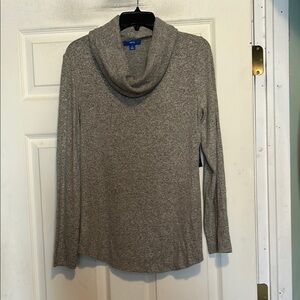 Apt. 9 Cowl Neck Sweater Size Medium Beige